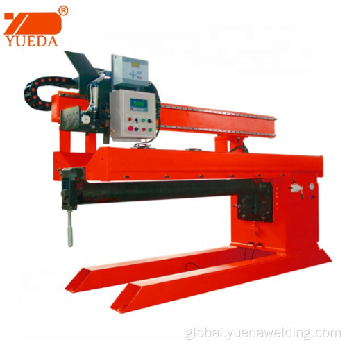 China Yueda automatic pipe longitudinal straight seam welder Supplier